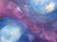 Mahira Ali, 36 x 48 Inch, Acrylic On Canvas. Abstract  Painting, AC-MAALI-001